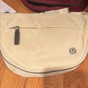lululemon athletica Beige Crossbody Bag